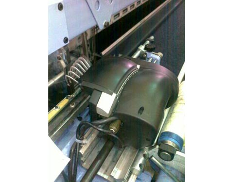 GS900选纬器和折边机在实际当中的应用