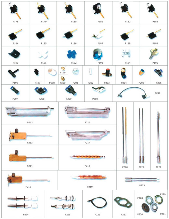 Picanol Air Jet常用零部件03