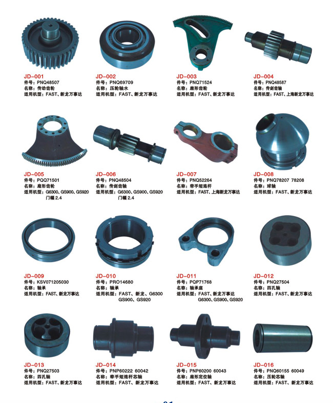 剑杆织机常用零部件20