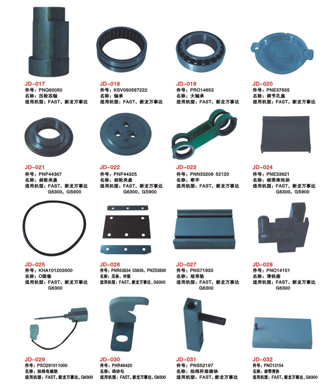 剑杆织机常用零部件21