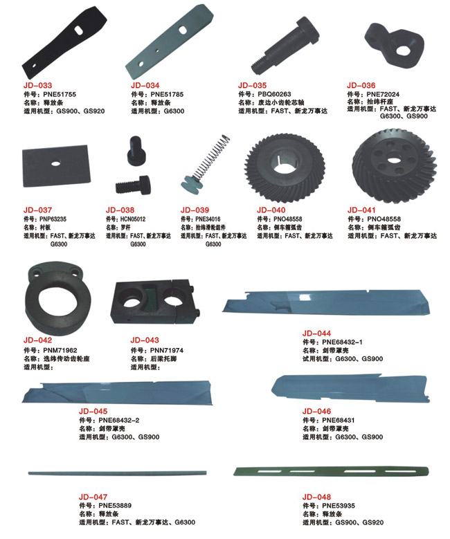 剑杆织机常用零部件22