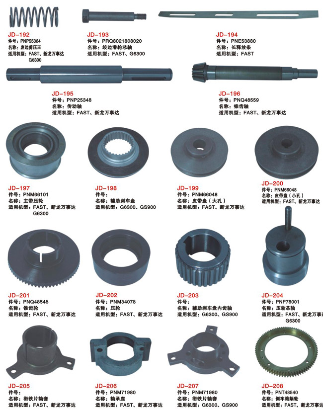 剑杆织机常用零部件31