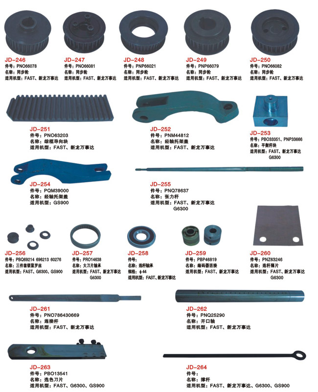 剑杆织机常用零部件34